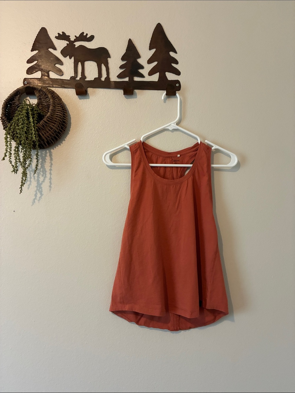 Prana Rust Orange Tank Top